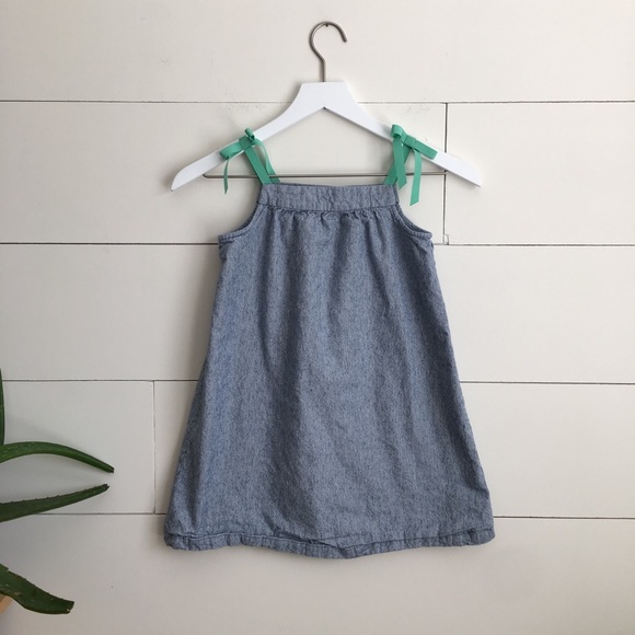 Hanna Andersson Other - Hanna Andersson Cotton Dress ribbon straps